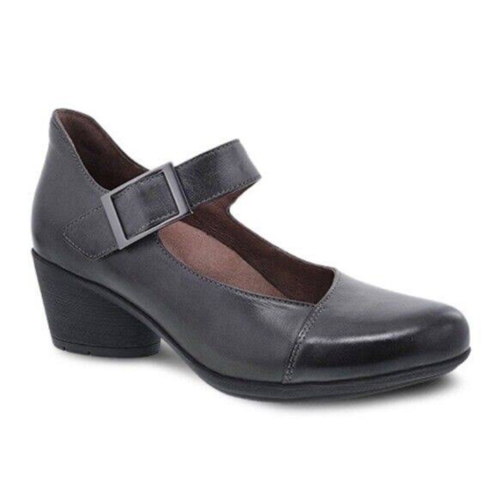 Dansko Roxanne Women’s Black Leather shoes Size 10 (41)